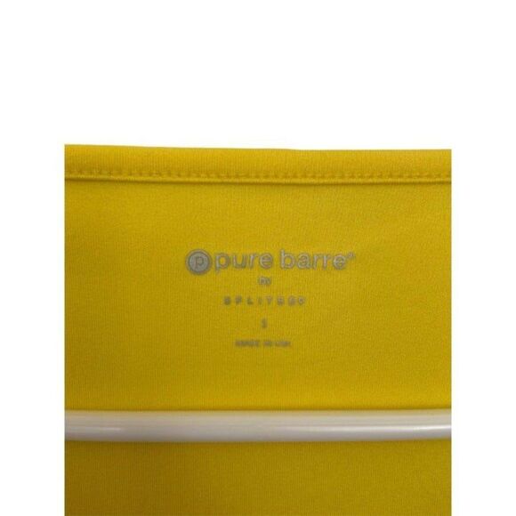 Pure Barre by Splits59 Yellow Tank (Size Small) - Picture 2 of 4